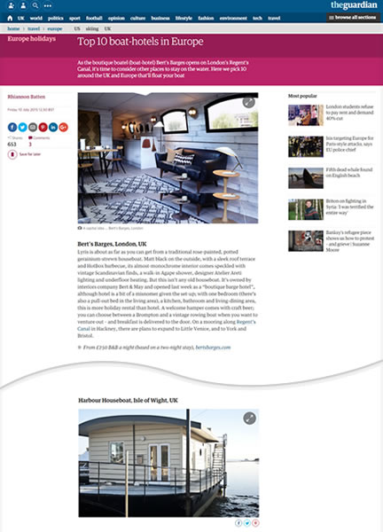 Featured in The Gurdian