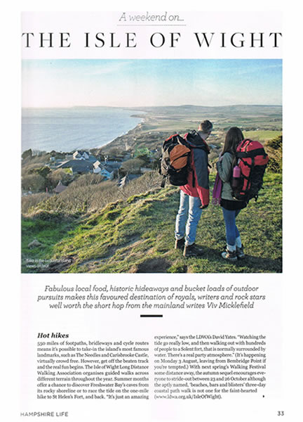 Featured in Hampshire Life Magazine
