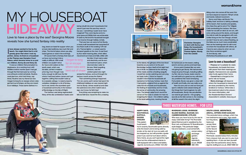 Featured in Woman & Home Magazine